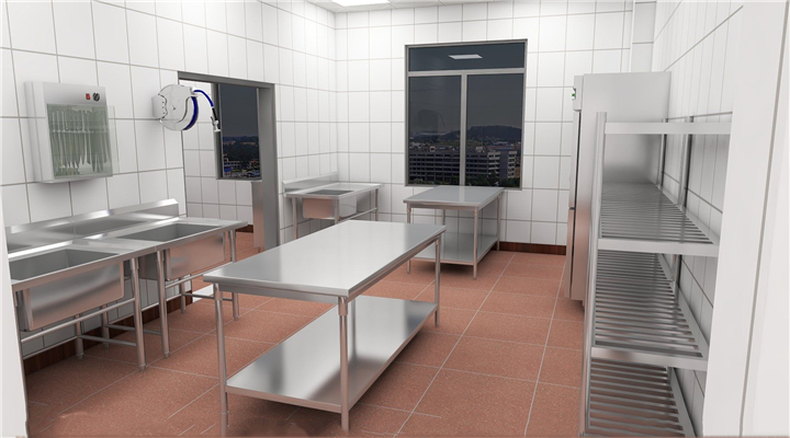 廚房設(shè)備的布局要根據(jù)各功能、進(jìn)行合理安排和設(shè)計(jì)